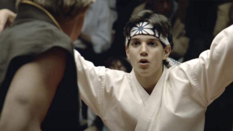 Ralph Macchio in The Karate Kid. 