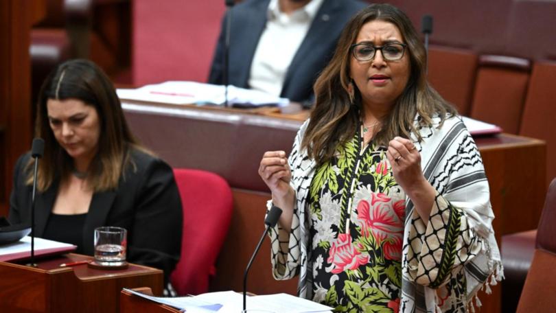 Greens Senator Mehreen Faruqi