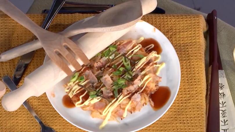 Brendan Pang shares how to make delicious Japanese street food favourite okonomiyaki