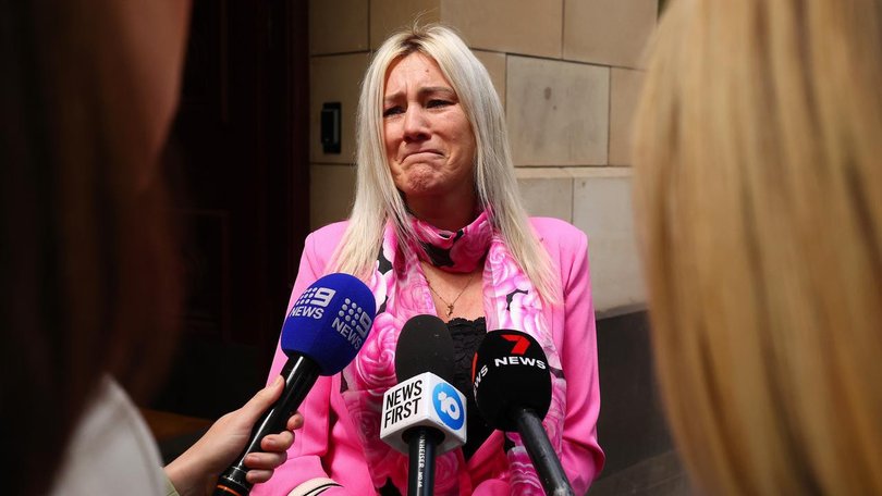 Ellie Price's mother Tracey Gangell said her killer should have been jailed for life. (Morgan Hancock/AAP PHOTOS)