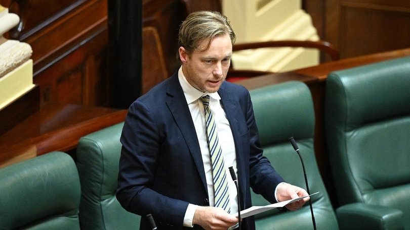 Victorian Greens MP Sam Hibbins announced he is stepping down from the party. (James Ross/AAP PHOTOS)