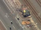 A serious truck crash has closed a section of the Kwinana Freeway in Perth's south.