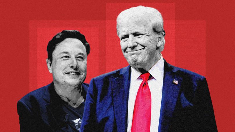 Elon Musk and Donald Trump. Each man is taking advantage of an emergent crisis of masculinity in American society in order to gain greater power. 