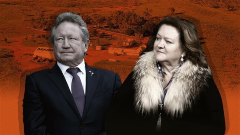 The rivalry between Gina Rinehart and Andrew Forrest has been laid bare after a $1b MinRes deal this week.