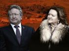 The rivalry between Gina Rinehart and Andrew Forrest has been laid bare after a $1b MinRes deal this week.