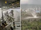 New footage of Brisbane’s gustnado forming over the Brisbane River.