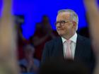 Anthony Albanese has vowed to legislate fee-free TAFE in his second term at a US-style election rally in Adelaide on Sunday, as Labor sought to shift the political debate to the Opposition Leader. 