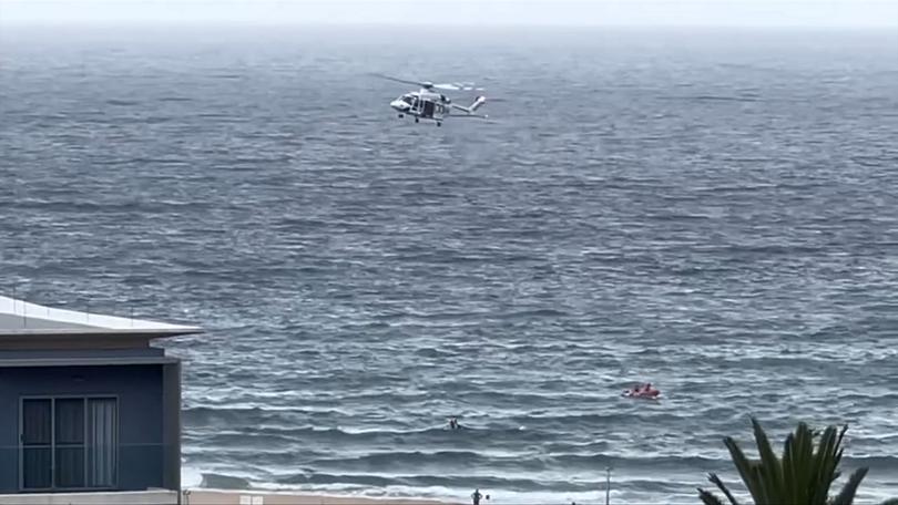 An emergency search was launched for boy, 11, on Sunday, after he was swept out to sea. The search will continue on Monday. 