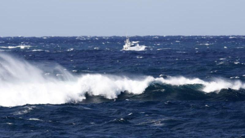 A search is resuming for a boy swept out to sea on the NSW Central Coast. (Darren Pateman/AAP PHOTOS)