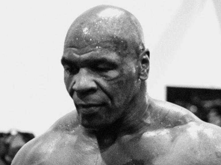 Mike Tyson is looking ripped ahead of the fight. 