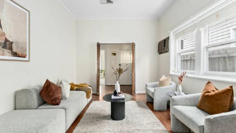 The three bedroom home at 124 Barrow Street, Coburg