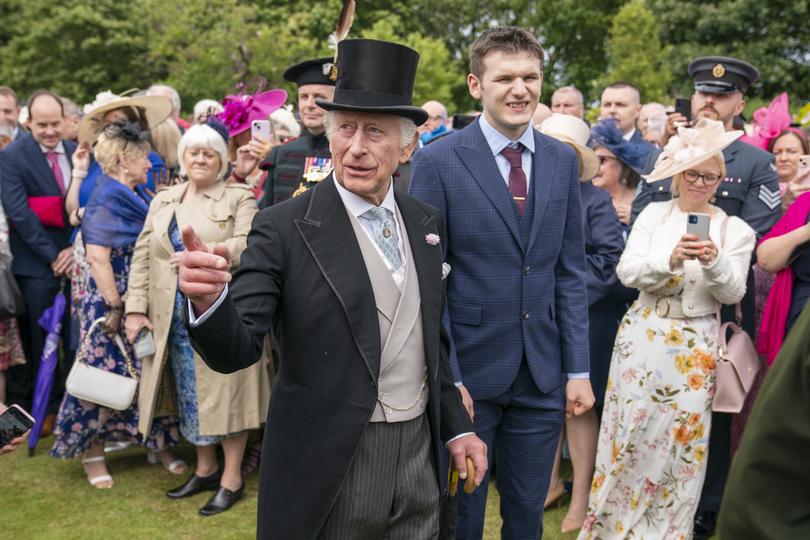 EDINBURGH, SCOTLAND - JULY 2: King Charles III during the Sovereign's Garden Party held at the Palace of Holyroodhouse on July 2, 2024 in Edinburgh, Scotland. The party is part of The King's trip to Scotland for Holyrood Week. (Photo Jane Barlow - WPA Pool/Getty Images)