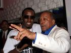 Diddy and Quincy Jones at the 2005 VMA.