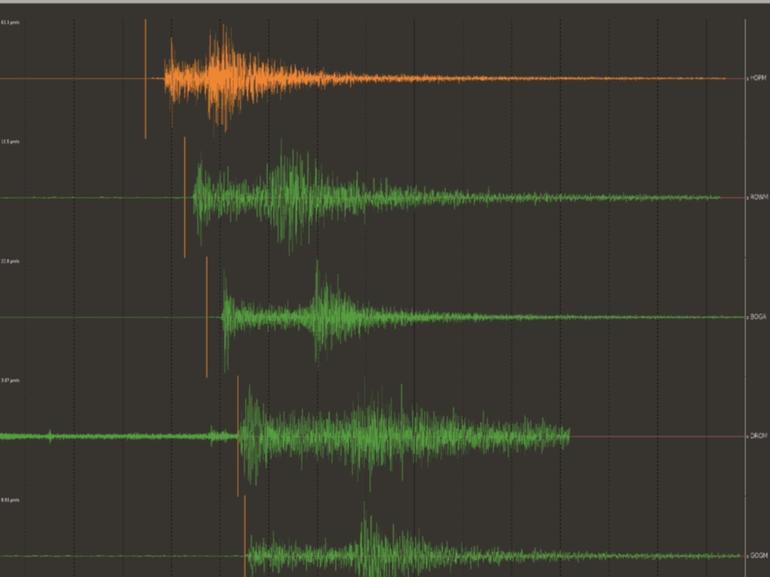 Bendigo has measured a 3.6 magnitude earthquake.