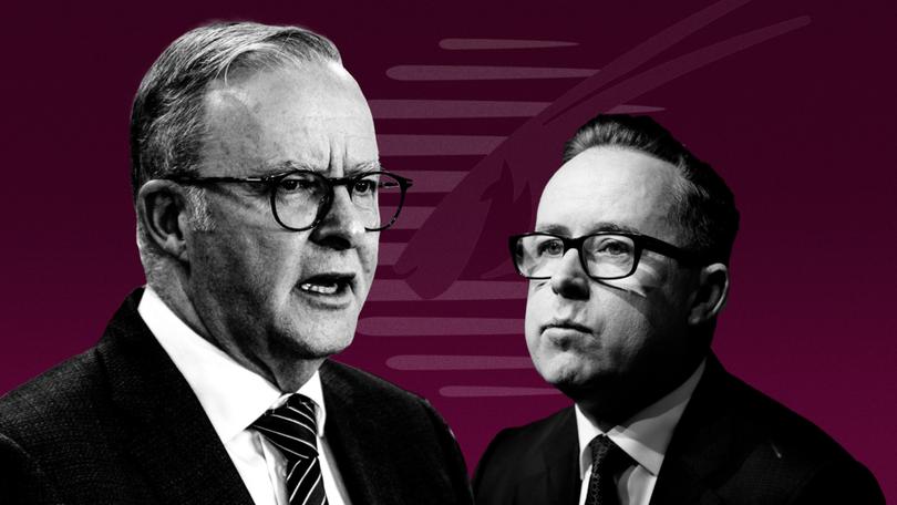 The relationship between Prime Minister Anthony Albanese and former Qantas boss Alan Joyce continues to be scrutinised.  h