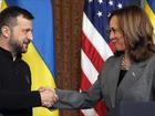 An election win for Kamala Harris, pictured with Ukrainian President Volodymyr Zelensky, may not necessarily be better than a Trump win, a former economy minister says.