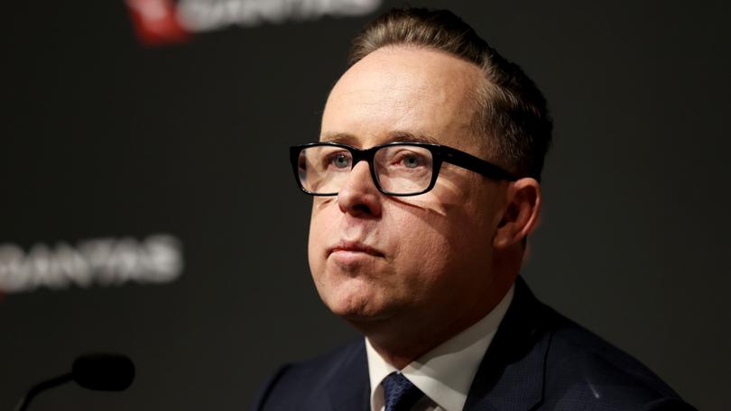 Former Qantas boss Alan Joyce. 