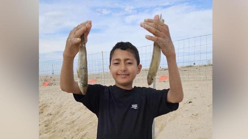 Laith Alaid was swept into the Pacific Ocean while on a family fishing trip in NSW. (Supplied by Nsw Police/AAP PHOTOS)