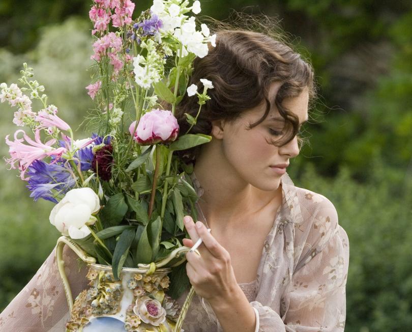 Keira Knightley (Cecilia) stars in Atonement