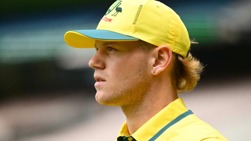 Jake Fraser-McGurk during game one of the Men's One Day International series between Australia and Pakistan on November 04 in Melbourne.