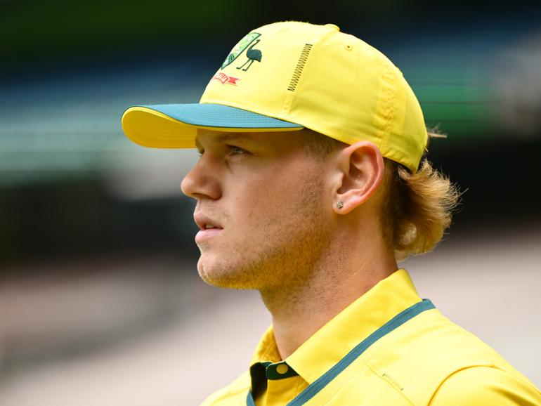 Jake Fraser-McGurk during game one of the Men's One Day International series between Australia and Pakistan on November 04 in Melbourne.