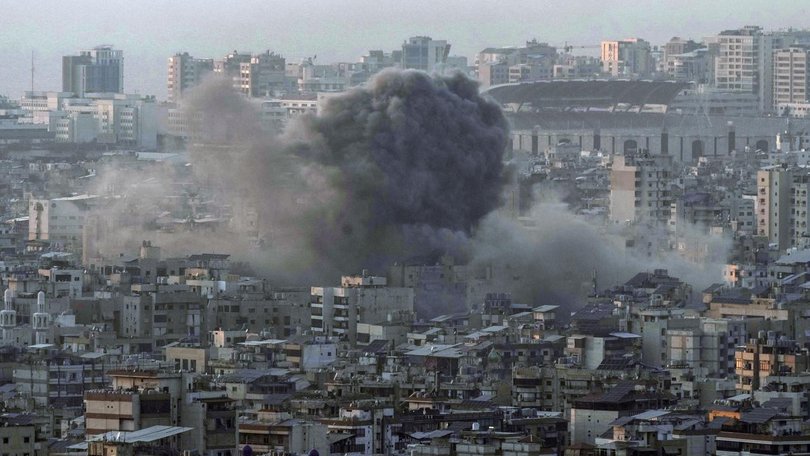 Israeli strikes have battered Hezbollah strongholds in the southern suburbs of Beirut.