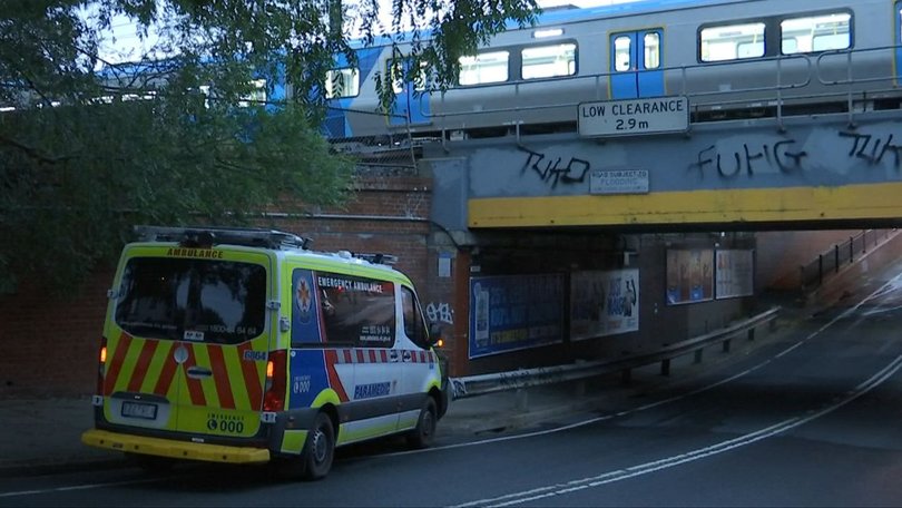 A serious incident is unfolding at Middle Footscray railway station in Melbourne.