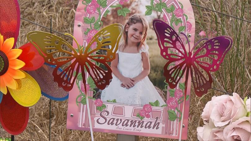 Savannah Kemp, 5, was killed in the collision.