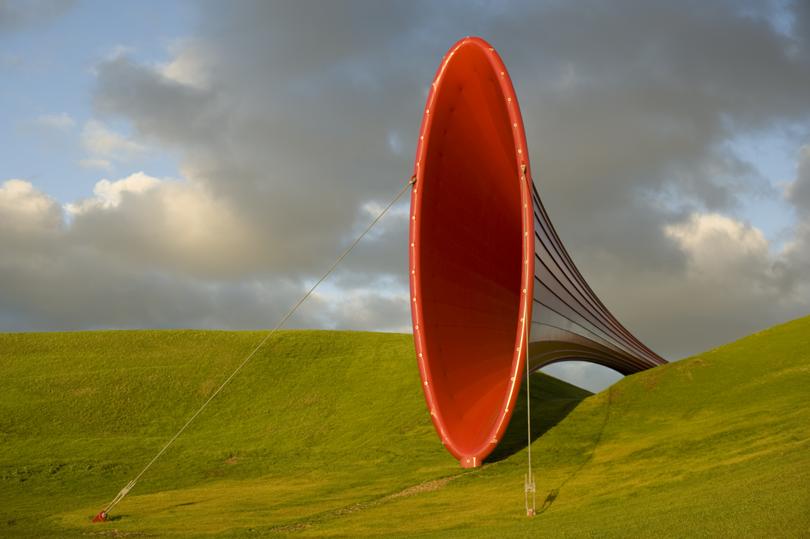 Dismemberment, Site 1, an installation by Anish Kapoor.