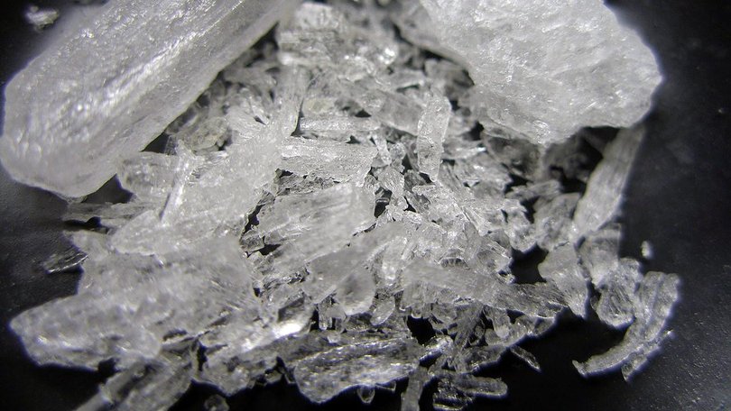 Two Greek men have been arrested after being suspected of exporting crystal meth to Australia.