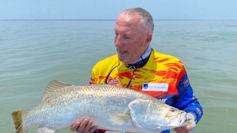 Botham thanked the crew for pulling him out of the water.