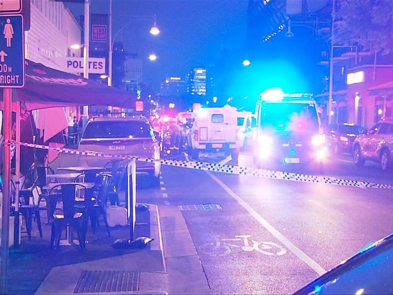 A man has allegedly been murdered in a stabbing on an Adelaide street.