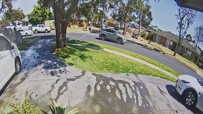 The silver Lexus was stolen from a home in Patterson Lakes on Saturday.