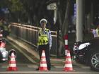 A vehicle knocked down "a number of" of pedestrians in Zhuhai on Monday, Chinese police said. (AP PHOTO)