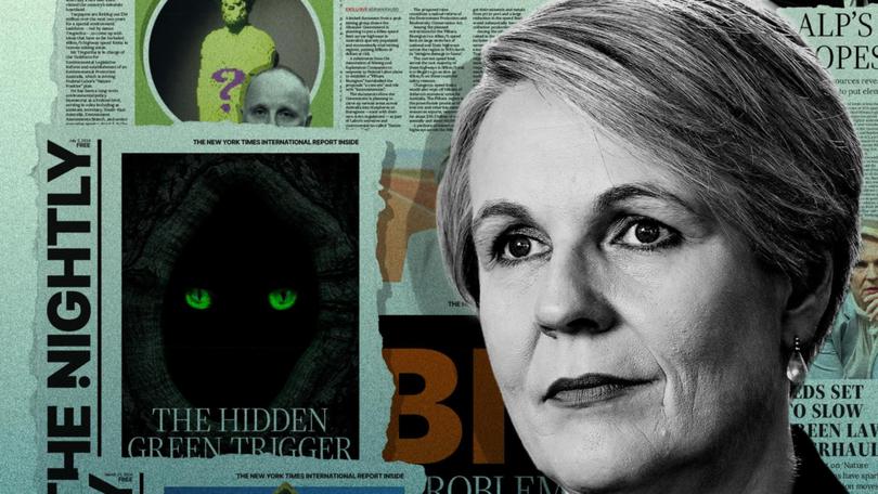 Tanya Plibersek and how The Nightly covered the Nature Positive legislation.