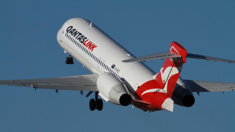 QantasLink Boeing 717. Credit: Geoffrey Thomas