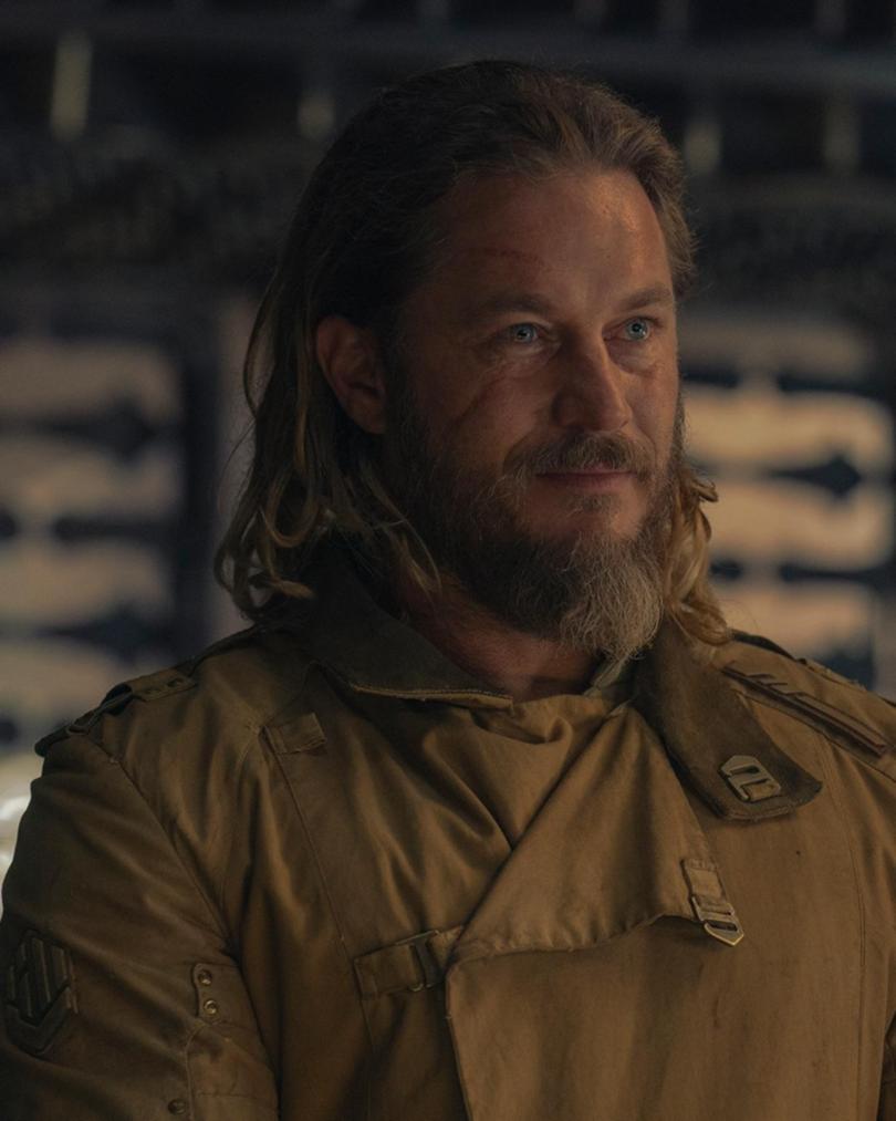 Australian actor Travis Fimmel in Dune: Prophecy.