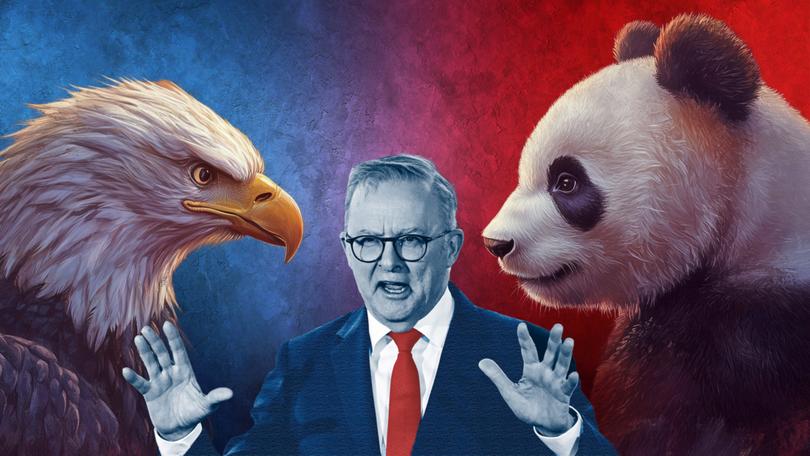 Anthony Albanese has defended the trading relationship with the US ahead of the APEC summit in Peru.