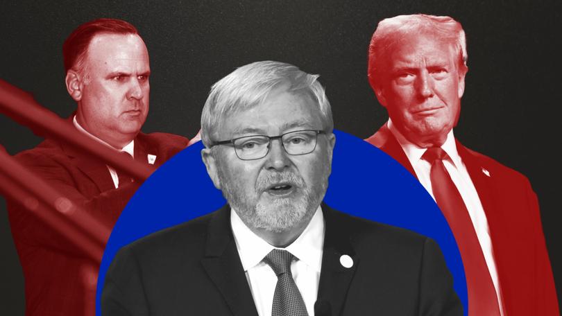 One of Donald Trump’s most trusted advisors has put Kevin Rudd on notice, warning that the Australian ambassador’s time in the United States may be running out.