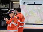 SES volunteers, mustering choppers and police on motorbikes and horses took part in the search.