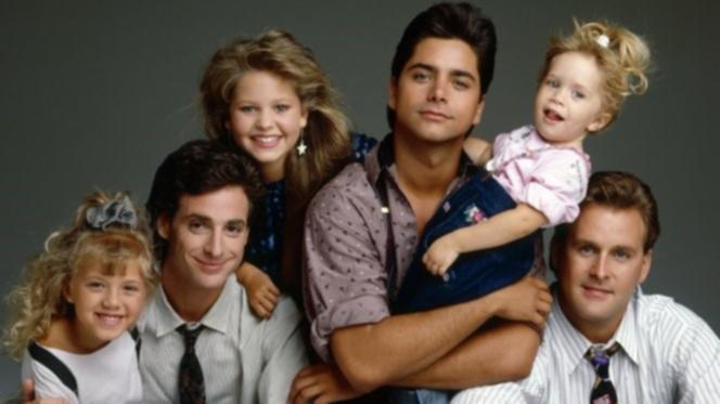 Dave Coulier (far right) rose to fame as Uncle Joey on the smash hit 90s sitcom Full House.