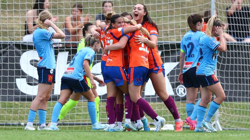 Sydney FC lost 1-0 to Brisbane on Saturday.