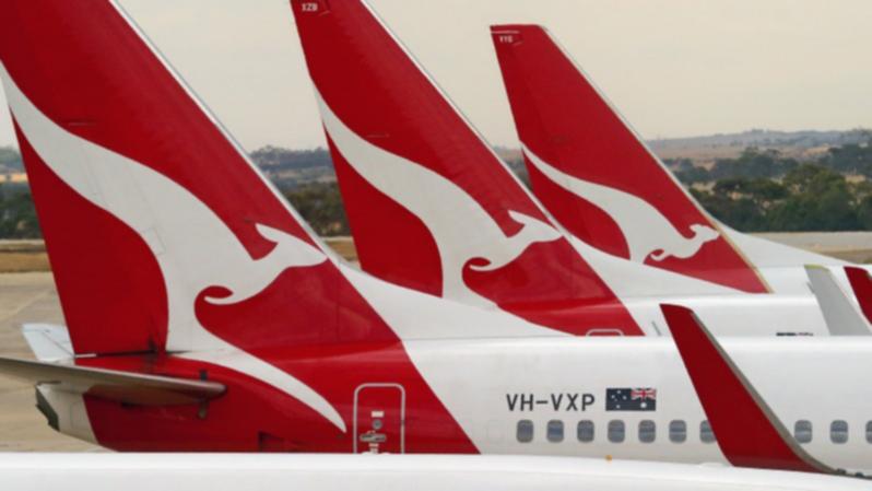 A Qantas spokesperson acknowledged it would have been ‘unsettling’ for those onboard the plane. 