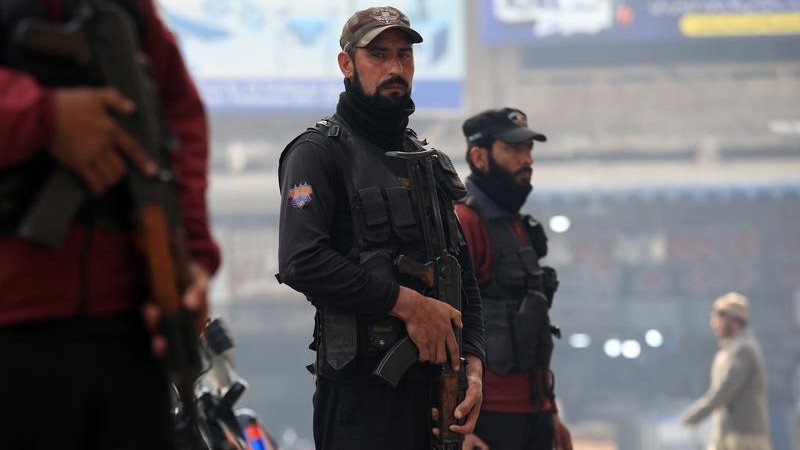 A suspected Pakistani militant's car bomb accidentally detonated, killing at least seven.