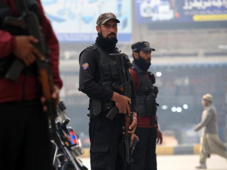 A suspected Pakistani militant's car bomb accidentally detonated, killing at least seven.