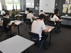 The education minister says students were let down by errors in the final exam process. (Mick Tsikas/AAP PHOTOS)