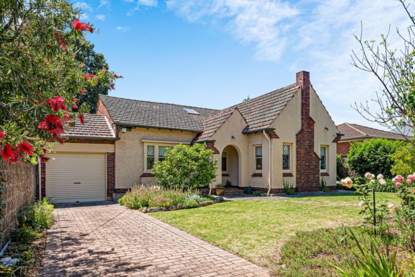 This Adelaide home has a classic art deco facade and modern features inside.