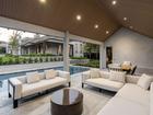 The Toorak luxury property features a stunning pool and outdoor area.