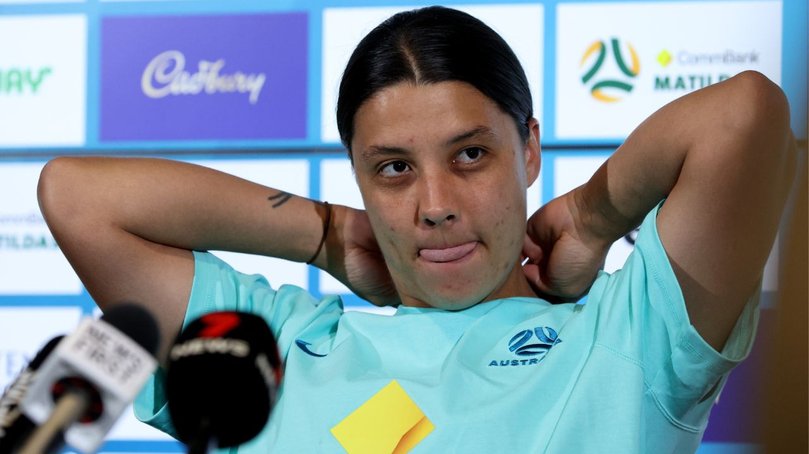 Sam Kerr still doesn’t have a return date following her ACL injury. 