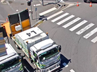 A man has been killed in a shocking crash on a busy street in Melbourne’s CBD.